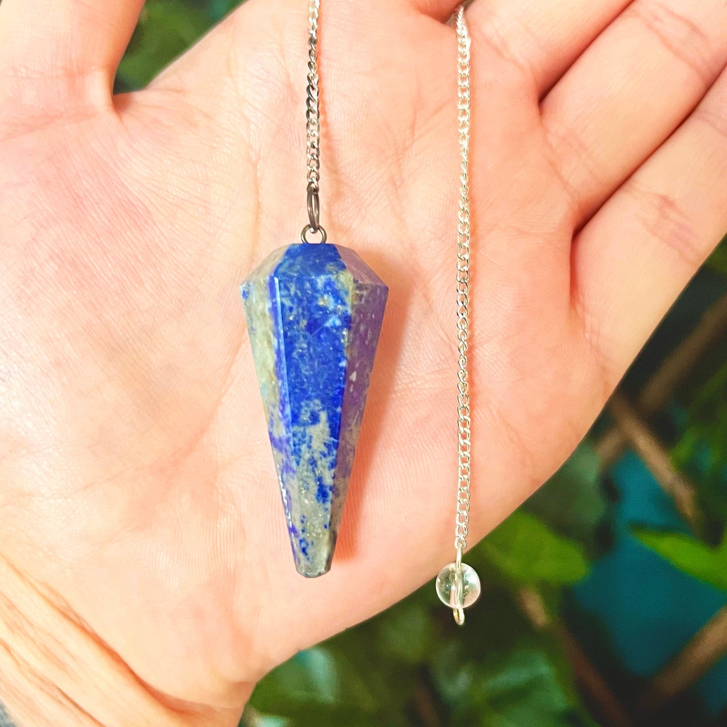 Pendel Lapislazuli "Veda"