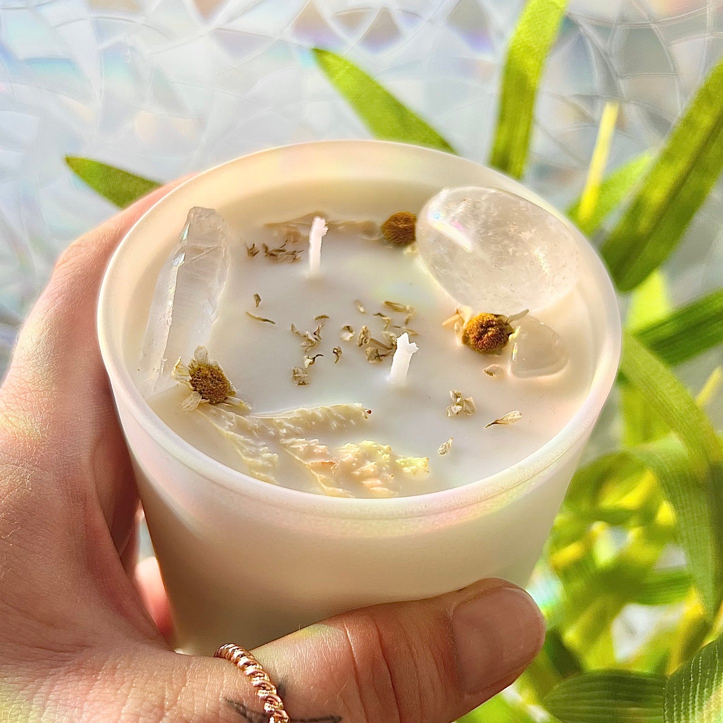 Gemstone candle HORIZON