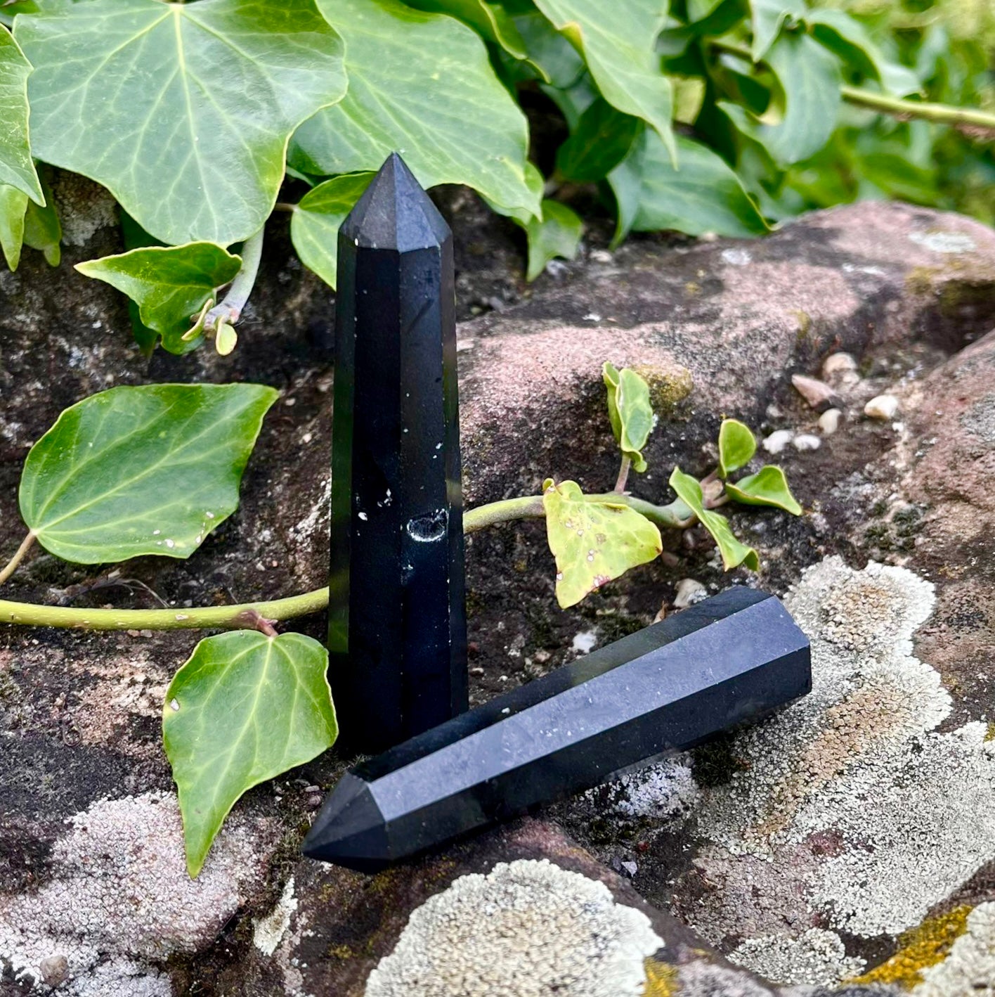 BLACK TOURMALINE Obelisk