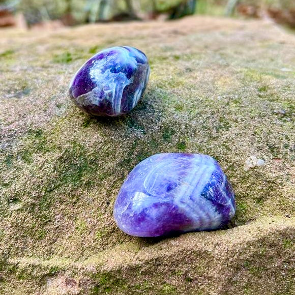 AMETHYST tumbled stone