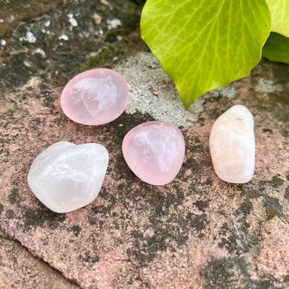 ROSENQUARZ Trommelstein
