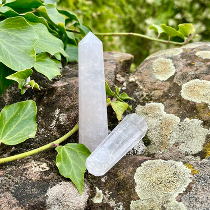 ROCK CRYSTAL obelisk
